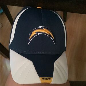 Los Angeles Chargers Navy and White Cap